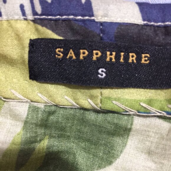 SAPPHIRE WRAP BLOUSE / DRESS SIZE S - Picture 8 of 8